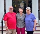Donald Martin, Tina Roark, and Linda Martin