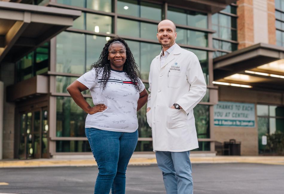 Antrese and Dr. Alley